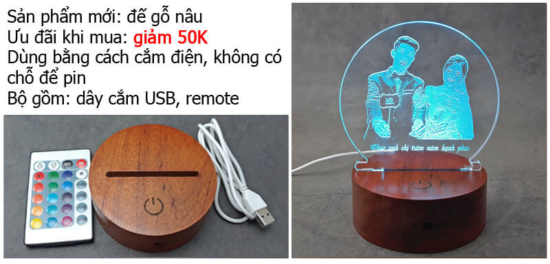 đế đèn led