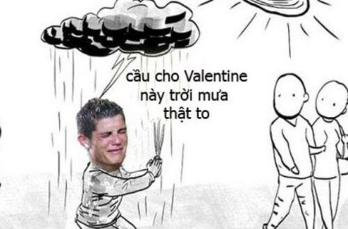 Ảnh Chế Valentine Độc Đáo Siêu Hài Hước Cho Hội Fa