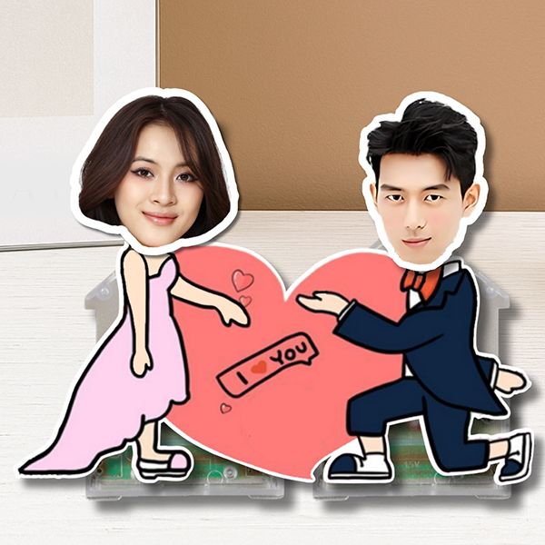 standee lắc đầu