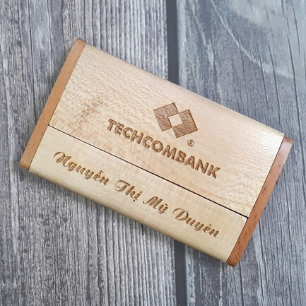 ví namecard bằng gỗ