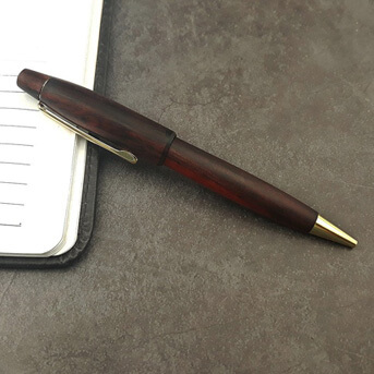 Bút gỗ trắc - bút xoay BG05B