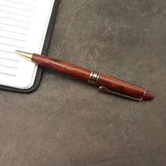 Bút gỗ cẩm - bút xoay BG07A