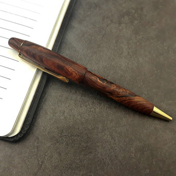 Bút gỗ cẩm - bút xoay BG07B